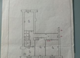 Продам трехкомнатную квартиру, 77.6 м2, Волгоград, проспект Металлургов, 23, Краснооктябрьский район