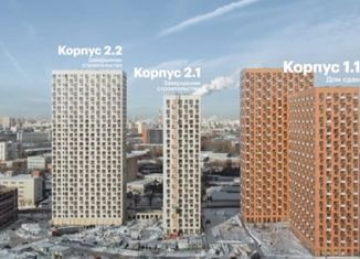 Квартира на продажу студия, 23.7 м2, Москва, ЖК Перовское 2, жилой комплекс Перовское 2, к2.2