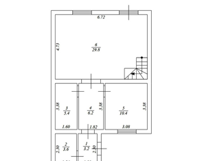 Продаю дом, 129 м2, село Красноглинное, Полевая улица