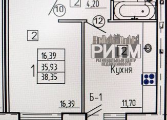 Продаю 1-ком. квартиру, 38 м2, село Бессоновка, 1-й Восточный проезд, 22А