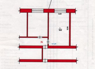 Комната на продажу, 18 м2, посёлок городского типа Лучегорск, 2-й микрорайон, 12