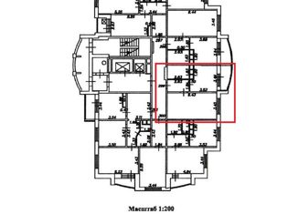 Продается однокомнатная квартира, 45 м2, деревня Сапроново, квартал Северный, 1