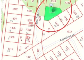 Продаю участок, 13.34 сот., Томск, Октябрьский район, переулок Доброты