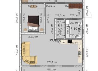 Продается дом, 110 м2, территория Городище-2