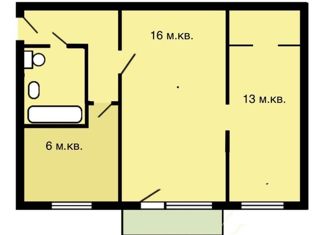 Продаю двухкомнатную квартиру, 42.5 м2, Москва, улица Адмирала Макарова, 33, улица Адмирала Макарова
