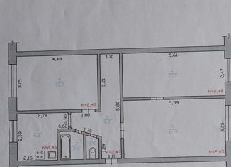 Продаю трехкомнатную квартиру, 62.9 м2, Ижевск, улица Михаила Петрова, 3