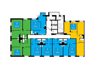 Продается квартира студия, 30.54 м2, Красноярск, улица Петра Подзолкова, 20