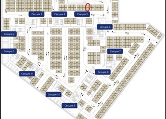 Продажа машиноместа, 13.3 м2, Москва, Новоалексеевская улица, 16к3, ЖК Серебряный Фонтан