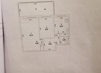 Продажа 2-комнатной квартиры, 42.6 м2, Ульяновск, Кузоватовская улица, 26, Засвияжский район