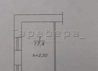 Продается комната, 17.4 м2, Красноярск, улица Курчатова, 4, Октябрьский район