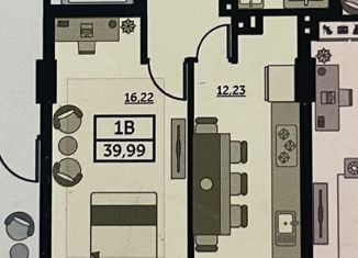Продается квартира студия, 28 м2, Ростов-на-Дону, Красноармейская улица, 157Вс1, ЖК Рубин