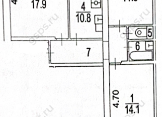 Продается 3-комнатная квартира, 65 м2, Москва, улица Красного Маяка, 20к1, район Чертаново Центральное