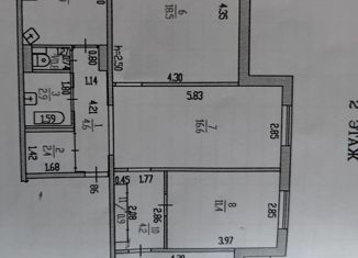 Продажа 4-ком. квартиры, 83.5 м2, Барнаул, улица Малахова, 85, Индустриальный район