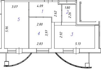 Продам 2-комнатную квартиру, 64.6 м2, Иваново, микрорайон Самоцветы, 3, Октябрьский район