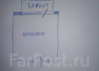 Продается комната, 12.5 м2, Находка, улица Постышева, 13