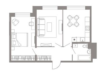 Продается 2-комнатная квартира, 63 м2, Москва, 1-й Котляковский переулок, 2Ак3