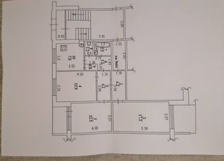 Продажа 3-ком. квартиры, 65.9 м2, поселок городского типа Стройкерамика, Народная улица, 3А