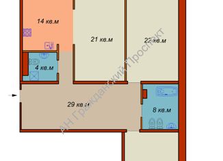 Продажа 2-комнатной квартиры, 122.4 м2, Санкт-Петербург, Гражданский проспект, 24, метро Политехническая