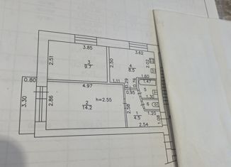 Двухкомнатная квартира на продажу, 39.6 м2, Жуков, Юбилейная улица, 6