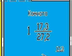 Продается квартира студия, 27.2 м2, Курган, жилой район Заозёрный, 12-й микрорайон, 31