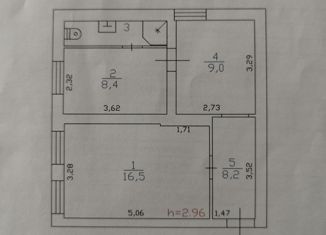 Продам 2-ком. квартиру, 42.3 м2, поселок Бугры, Шоссейная улица, 33