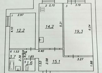 Продажа 2-комнатной квартиры, 66.1 м2, Самара, улица Братьев Коростелёвых, 79, Ленинский район