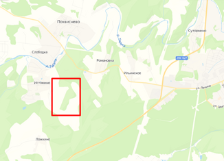 Земельный участок на продажу, 100 сот., село Истомино, Школьная улица, 9