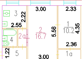 Продаю двухкомнатную квартиру, 43.2 м2, Москва, Ивантеевская улица, 3к4, Ивантеевская улица