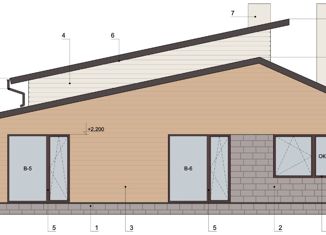 Продается дом, 142.4 м2, поселок Ильевка, квартал Береговой, 13