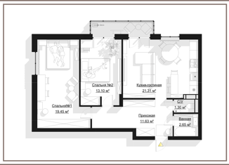 Продам 2-ком. квартиру, 72 м2, Санкт-Петербург, Днепропетровская улица, 7, муниципальный округ Лиговка-Ямская