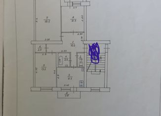 Продается трехкомнатная квартира, 70.2 м2, Феодосия, улица Челнокова, 62А