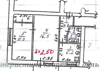 2-ком. квартира на продажу, 47 м2, Новочеркасск, Привокзальная улица, 4