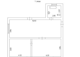 Продаю дом, 95.8 м2, деревня Конино, Новая улица, 7А
