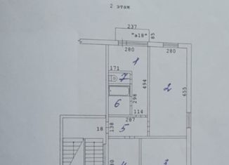Продаю трехкомнатную квартиру, 56.5 м2, село Байны, улица Мичурина, 42