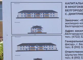 Продаю двухкомнатную квартиру, 44 м2, село Дмитриевка, Молодёжная улица, 16