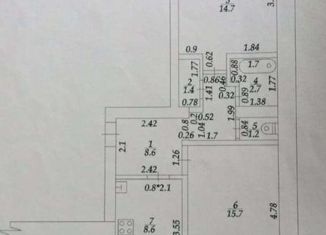 Продам 2-ком. квартиру, 52.9 м2, село Раевский, улица Мира, 92А