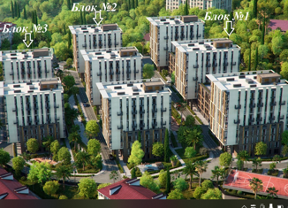 Продажа квартиры студии, 31.4 м2, Сочи, Курортный проспект, 96Г, микрорайон Приморье