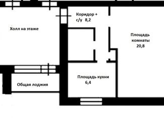 1-ком. квартира на продажу, 35.4 м2, Санкт-Петербург, Студенческая улица, 24к2, Студенческая улица