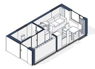 Продается 1-комнатная квартира, 20.3 м2, Новосибирск, ЖК Авиатор, жилой комплекс Авиатор, 4