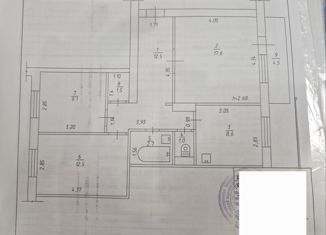 3-комнатная квартира на продажу, 65 м2, Анжеро-Судженск, улица Горького, 31