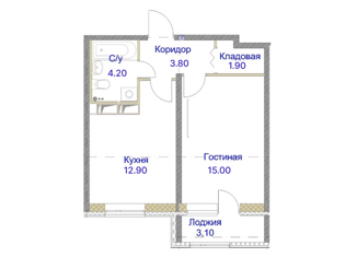 Продажа 1-ком. квартиры, 37.8 м2, Санкт-Петербург, метро Лесная, Студенческая улица, 14к1