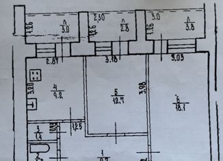 Продам двухкомнатную квартиру, 58.4 м2, Уфа, улица Энгельса, 1/1