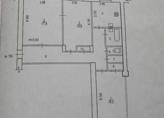 Продажа 3-ком. квартиры, 80.5 м2, Волгоград, улица Дзержинского, 19, Тракторозаводский район