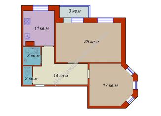 Продаю 2-комнатную квартиру, 72 м2, Шлиссельбург, улица Чекалова, 47