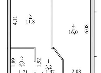 Продаю 2-ком. квартиру, 34.2 м2, Архангельск, Никольский проспект, 77, Соломбальский округ