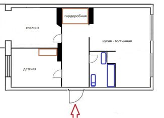 Продам трехкомнатную квартиру, 68.2 м2, Уссурийск, Ленинградская улица, 23