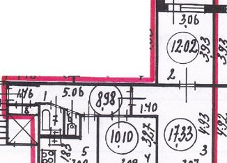 Продам 3-комнатную квартиру, 60 м2, Санкт-Петербург, улица Белы Куна, 6к1, муниципальный округ Волковское