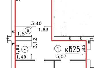 Продается двухкомнатная квартира, 66 м2, Тамбов, улица Гиляровского, 26Г, Октябрьский район