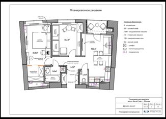 Продажа 3-комнатной квартиры, 64 м2, Москва, Береговой проезд, 5Ак7, ЖК Фили Град