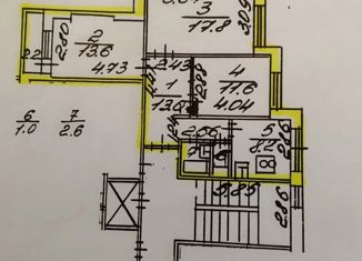 Продажа 3-ком. квартиры, 67.8 м2, Санкт-Петербург, улица Савушкина, 115к1, метро Старая Деревня